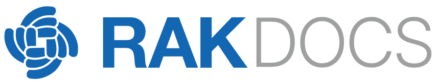 RAK Logo White Registered